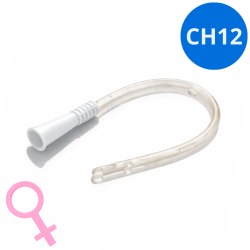 101408 LentisCath Cewnik Nelaton Hydrofilowy Urologiczny Lentismed 20cm CH 12 Dla Kobiet