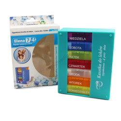 Kasetka Elena na 7 Dni Tygodnia Organizer na Leki El- Comp