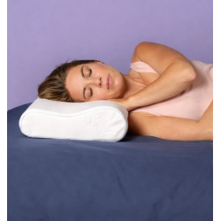 Poduszka ortopedyczna profilowana z pamięcią kształtu do snu Thuasne Cervi+ 50 x 32 x 10,5 / 8 cm