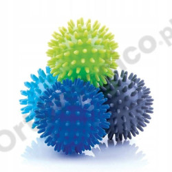 Piłka Rehabilitacyjna Z Kolcami Do Ćwiczeń Masażu HALCAMP 10 cm