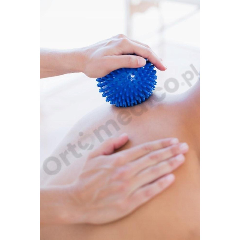 Piłeczka Do Masażu i Ćwiczeń Fioletowa HALCAMP 5 cm