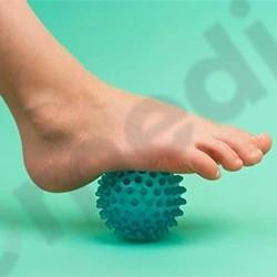 Piłeczka Do Masażu i Ćwiczeń Fioletowa HALCAMP 5 cm