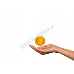 Piłka Rehabilitacyjna Z Kolcami Do Ćwiczeń Masażu HALCAMP 6 cm