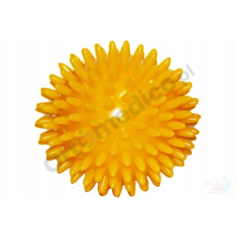 Piłka Rehabilitacyjna Z Kolcami Do Ćwiczeń Masażu HALCAMP 6 cm