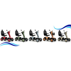 Skuter elektryczny czterokołowy KUARZ Vermeiren