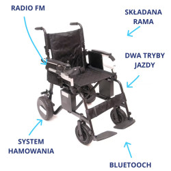 Elektryczny wózek inwalidzki Wheelie Electric