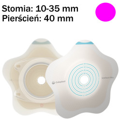 185000 Płytka Stomijna SenSura Mio Concave Click 40/10-35 mm Wypukła Z Uszkami Do Paska Coloplast