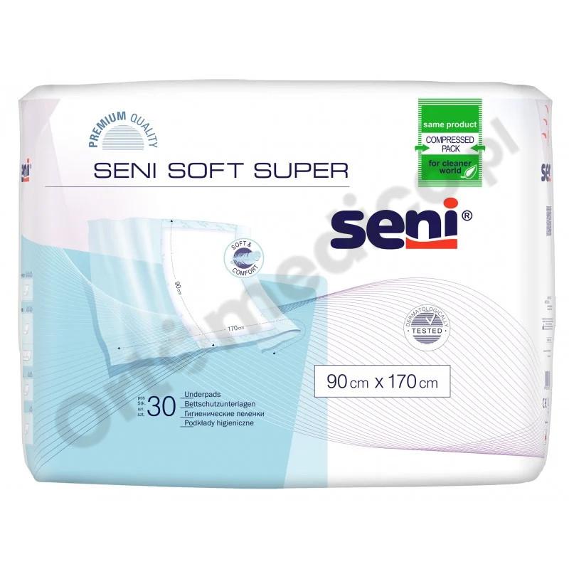 Seni Soft Super podkłady higieniczne na łóżko 90x170