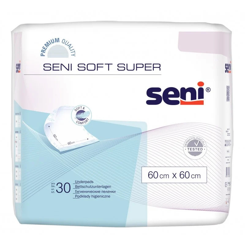 Seni Soft Super podkłady higieniczne chłonne 60x60
