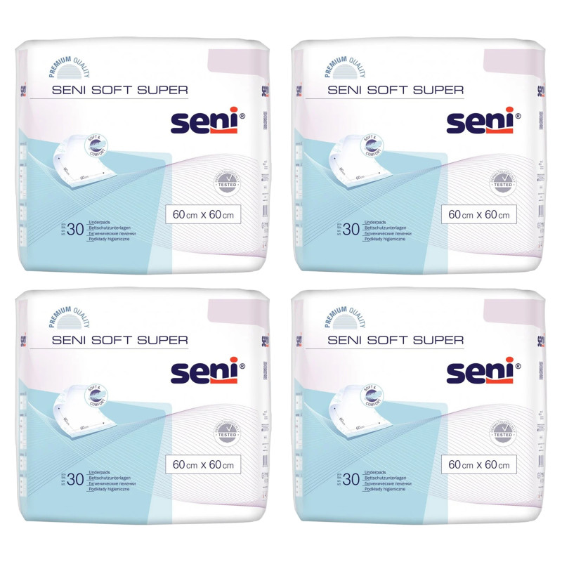 Seni Soft Super podkłady higieniczne chłonne 60x60