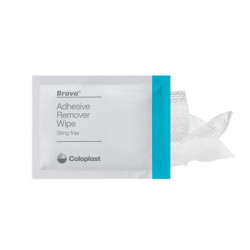 120115 Brava Środek Do Usuwania Przylepca Chustczka Coloplast