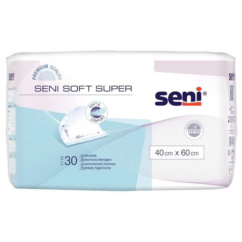 Seni Soft Super podkłady chłonne higieniczne 40x60