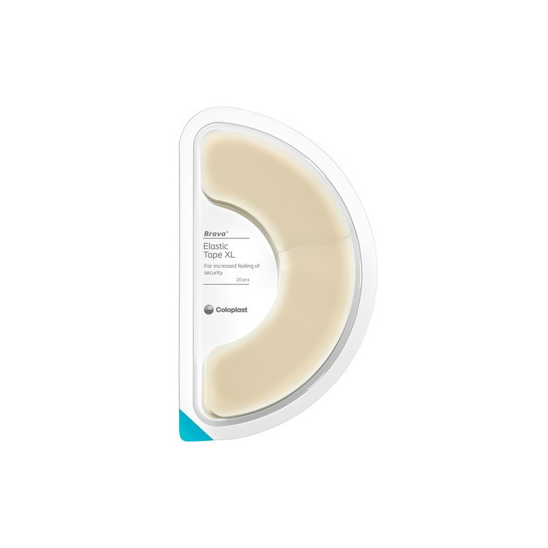 120760  Brava Półpierscień Uszczelniajacy W Paskach Półkołnierz Coloplast XL