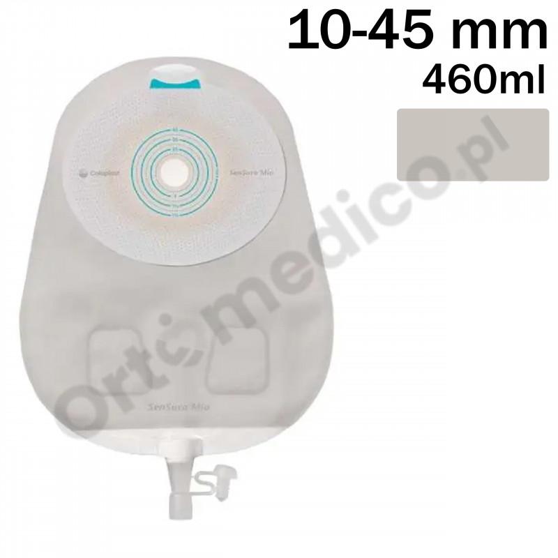 105820 Worek Uro SenSura Mio 1-cz Szary Maxi 10-45mm 460 ml Neutralny Szary Coloplast
