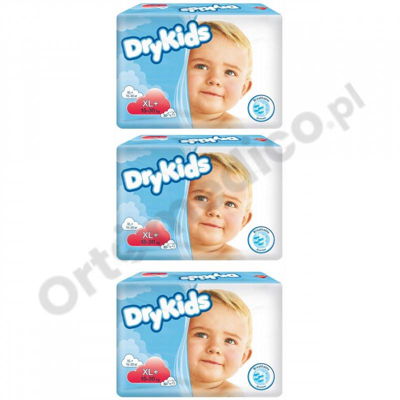 TENA Dry Kids XL+ pieluszki dla dzieci na rzepy 15-30 kg