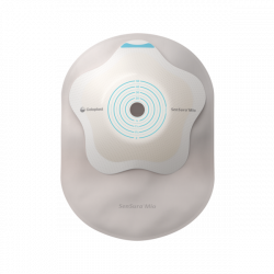 181810 Worek 1-cz SenSura Mio Concave 40-60mm Maxi Z Filtrem Neutralny z Okienkiem Zamknięty Coloplast