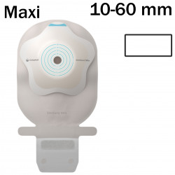 182850 Worek 1-cz SenSura Mio Concave 10-60mm Maxi Z Filtrem Przezroczysty Otwarty Coloplast