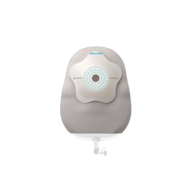 184010 Worek Urostomijny SenSura Mio Concave Jednoczęściowy Maxi 10-40 mm