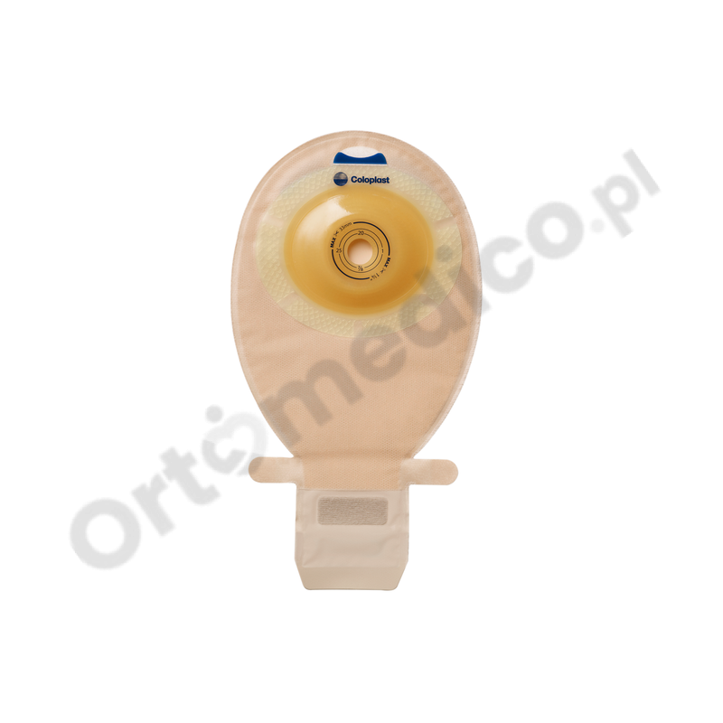 152090 Worek 1-cz SenSura Convex Light 15-43mm 650 ml Cielisty Z Okienkiem Otwarty Coloplast