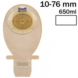 155700 Worek Ileostomijny Jednoczęściowy SenSura 10-76mm 650 ml Otwarty Przezroczysty Coloplast