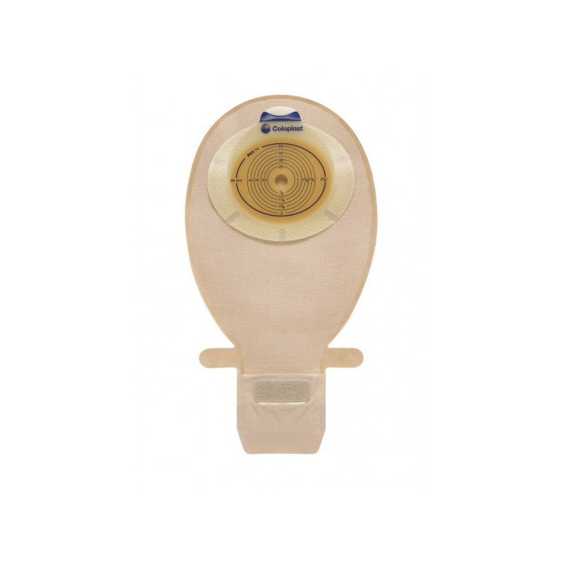 155700 Worek Ileostomijny Jednoczęściowy SenSura 10-76mm 650 ml Otwarty Przezroczysty Coloplast