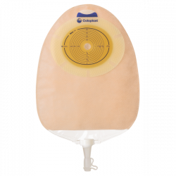 118040 Worek Urostomijny 1-cz SenSura 10-76 mm 400 ml Maxi Przezroczysty Coloplast