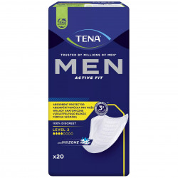 TENA Men Active Fit Level 2 wkładki męskie TENA Men Active Fit Level 2 wkładki męskie