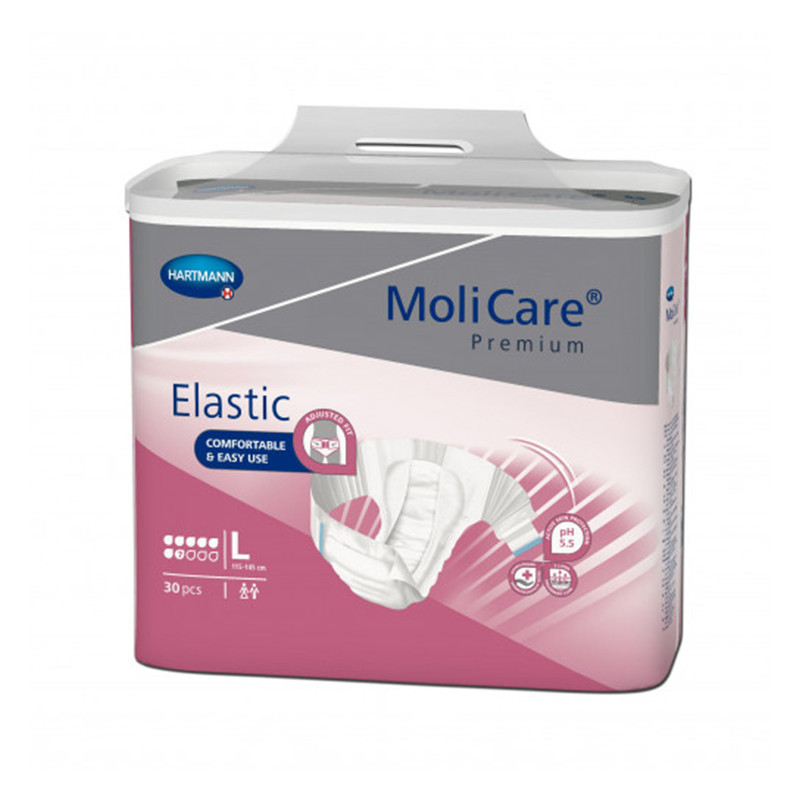 MoliCare Premium Elastic 7K pampersy dla dorosłych na NTM