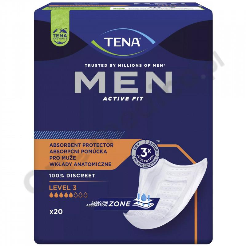 TENA Men Active Fit Level 3 wkłady anatomiczne