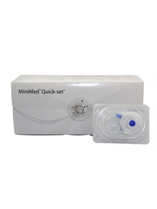 Wkłucia do pompy insulinowej Quick-Set MMT-398 kaniula 6mm z drenem 110cm