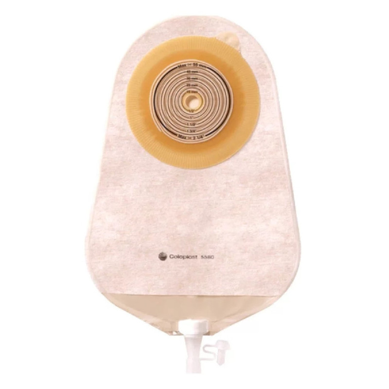 055750 Worek Urostomijny Alterna 1-cz 10-55mm 150 ml Midi Przezroczysty Coloplast