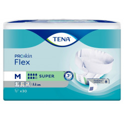 TENA Flex Super pampersy z pasem mocującym dla seniora ProSkin