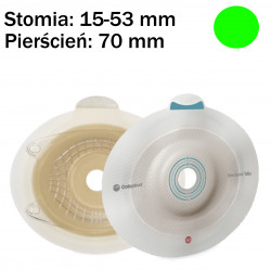 169310 Płytka Stomijna SenSura Mio Convex Light Click 70/15-53mm Wypukły Przylepiec Coloplast