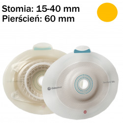 169610 Płytka Stomijna SenSura Mio Convex Deep Click 60/15-44 mm Wypukły Przylepiec Coloplast