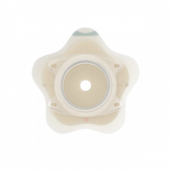 185120 Płytka Stomijna SenSura Mio Concave Click 50/30-45mm Wypukła Z Uszkami Do Paska Coloplast