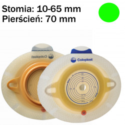 100410 Płytka Stomijna SenSura Click 70/10-65 mm Z Uszkami Do Paska Coloplast