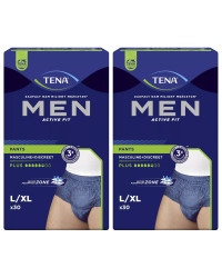 TENA Men Pants Plus Blue majtki chłonne męskie niebieskie