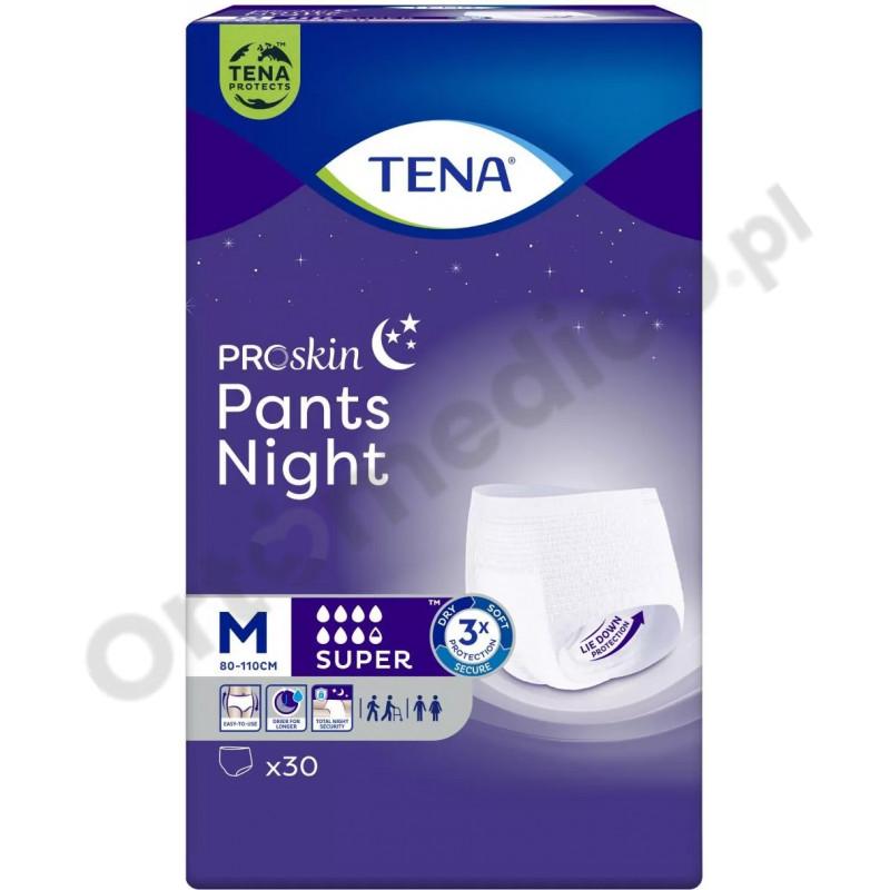 TENA Pants Super Night ProSkin majtki chłonne na noc do snu