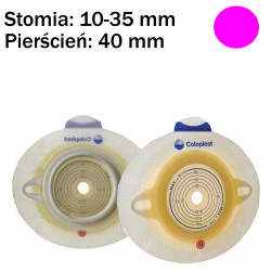 100150 Płytka Stomijna SenSura Click Xpro 40/10-35mm Z Uszkami Do Paska Płaska Coloplast