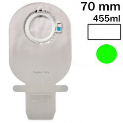 114570 Worek Dwuczęściowy SenSura Mio Click 70mm 455ml z Filtrem Otwarty Przezroczysty Coloplast