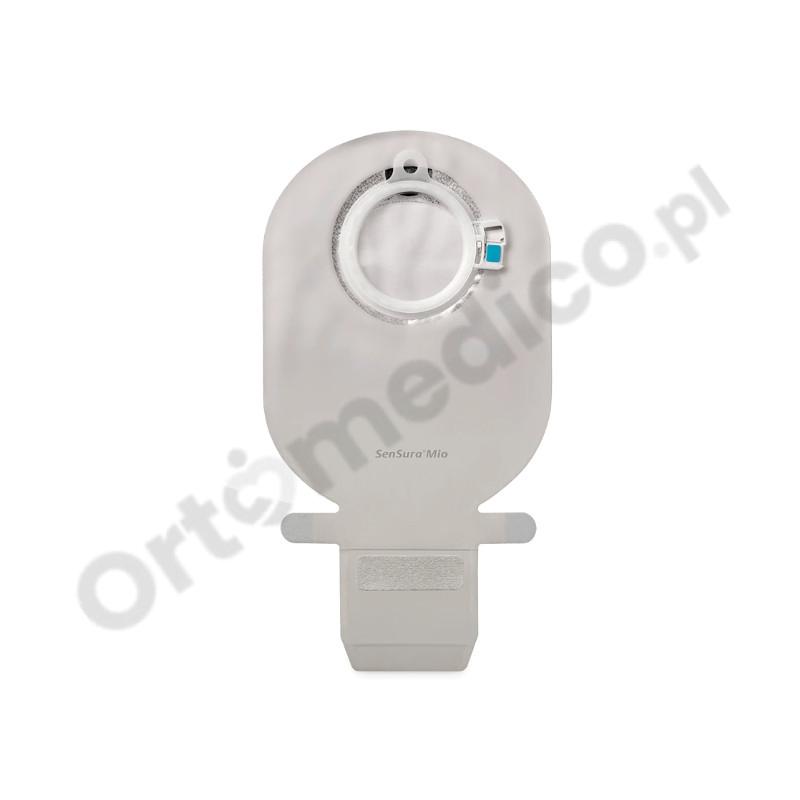 114430 Worek Dwuczęściowy SenSura Mio Click 50mm 550ml z Filtrem Otwarty Neutralny Szary z Okienkiem Coloplast