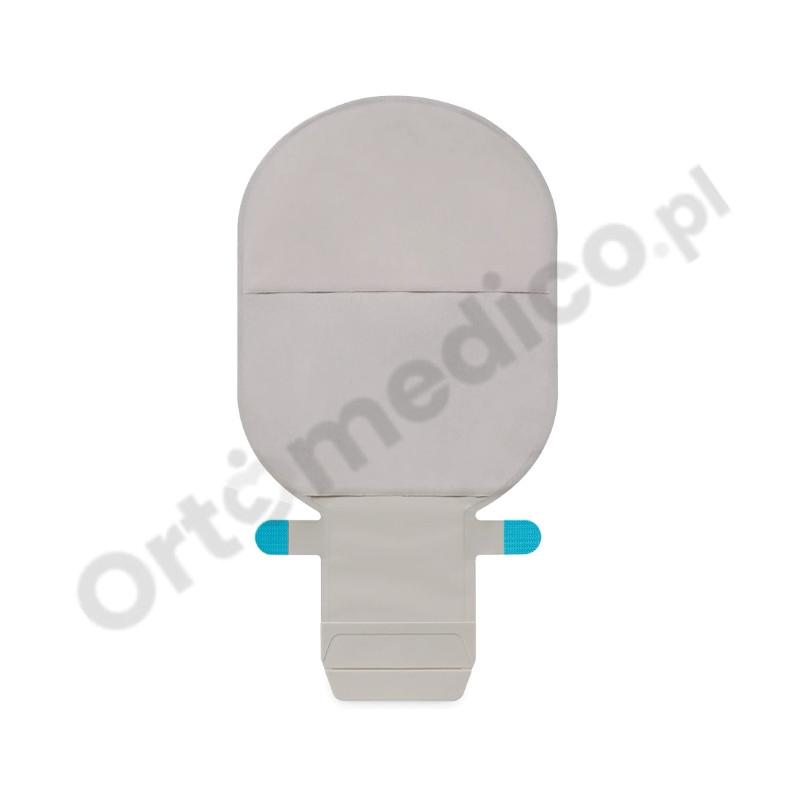 114430 Worek Dwuczęściowy SenSura Mio Click 50mm 550ml z Filtrem Otwarty Neutralny Szary z Okienkiem Coloplast