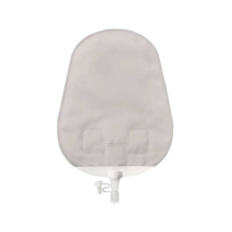 114960 Worek Urostomijny 2-cz SenSura Mio Click  50mm 400ml Midi Neutralny Szary Coloplast