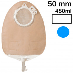 118550 Worek Urostomijny Dwuczęściowy SenSura Click 50 mm 480ml Maxi Przezroczysty Coloplast