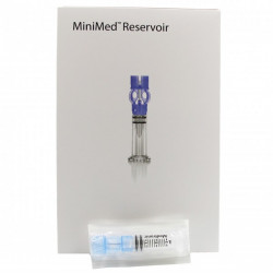 Medtronic MiniMed MMT-332A 3,0 ml – oryginalny zbiornik insulinowy do pomp Paradigm/Veo – 1 sztuka