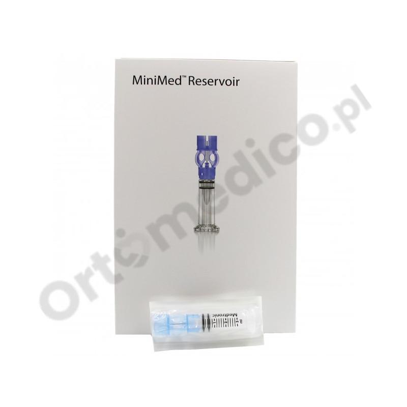 Medtronic MiniMed MMT-332A 3,0 ml – oryginalny zbiornik insulinowy do pomp Paradigm/Veo – 1 sztuka