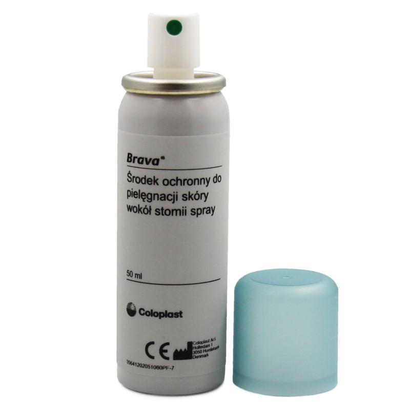 120205 Brava Spray Środek Ochronny Do Pielęgnacji Skóry Stomii Coloplast