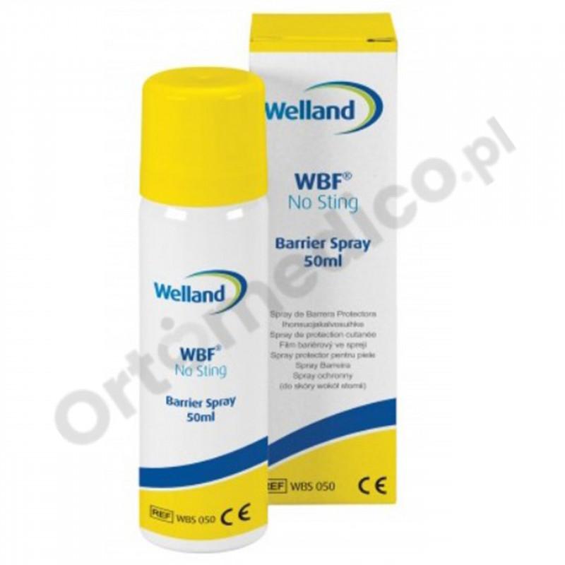 WBS050 Spray Barrier Film Z Płynem Ochraniającym "Druga Skóra" Bezalkoholowe 50 ml Welland