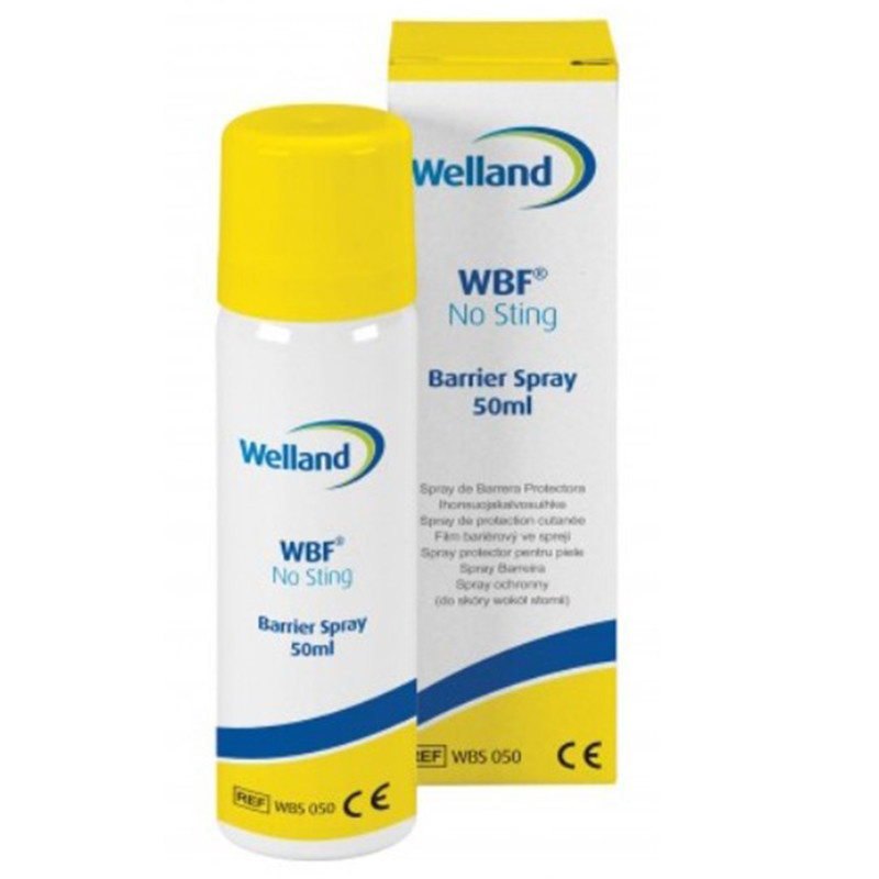 WBS050 Spray Barrier Film Z Płynem Ochraniającym "Druga Skóra" Bezalkoholowe 50 ml Welland