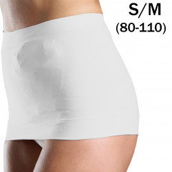 321660-02.01 Pas Stomijny Brzuszny "StomaSafe Plus" S/M Biały Zabezpieczenie Worka Stomijnego Tytex